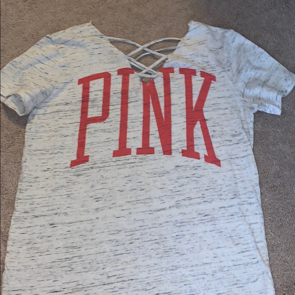 Grey PINK shirt